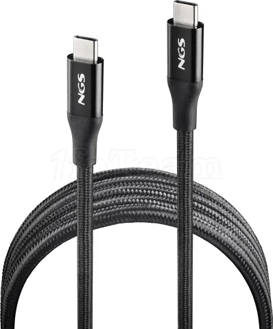 Photo de Cable NGS Knot USB-C M/M -2m 240W (Noir)