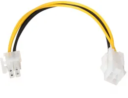 Photo de Cable rallonge d'alimentation P4 M/F 20cm