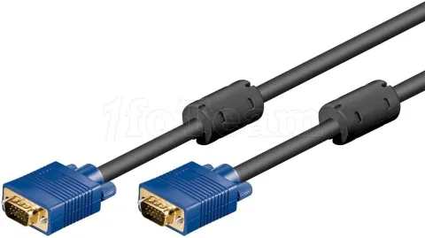 Photo de Cable S-VGA Goobay 3m M/M (Noir)