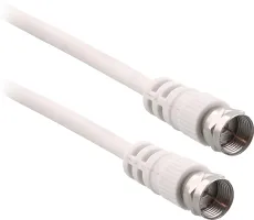 Photo de Câble Satellite Type F T'nB M/M 2m (Blanc)