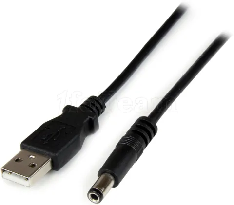 Photo de Cable Startech USB vers alimentation 5V (embout 5,5 ext, 2,5int.)