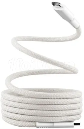 Photo de Câble T'nB USB-C 1,5m M/M aimanté (Blanc)