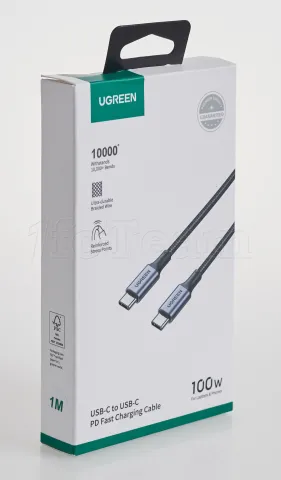 Photo de Cable Ugreen USB-C M/M 100W 1m (Noir)
