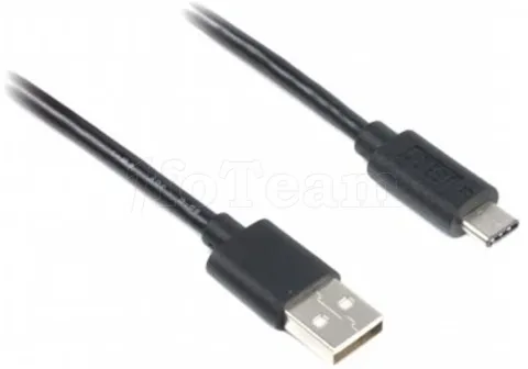 Photo de Cable USB 2.0 Gembird type A - type-C M/M 1m (Noir)