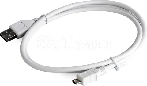Photo de Cable USB 2.0 vers micro USB B 1m (Blanc)