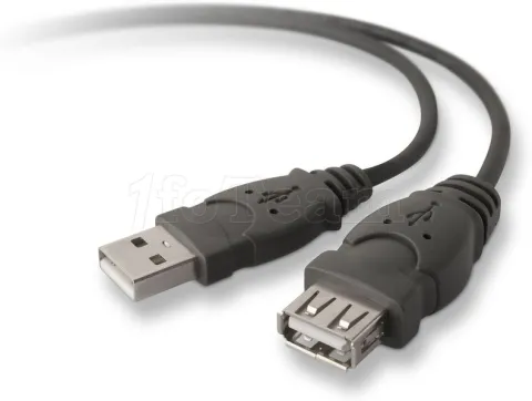 Photo de Cable USB Belkin PRO Series 1.8m M/F (rallonge)