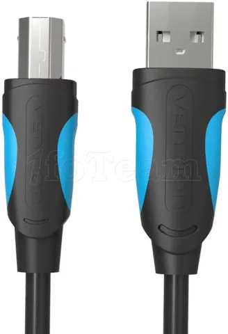 Photo de Cable Vention USB 2.0  A/B M/M 1m (Noir)