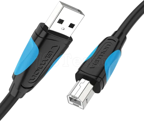 Photo de Cable Vention USB 2.0  A/B M/M 1m (Noir)
