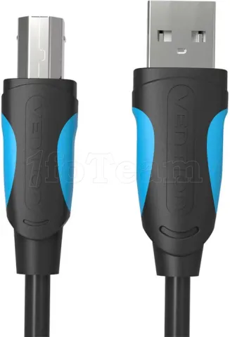 Photo de Cable Vention USB 2.0  A/B M/M  2m (Noir)