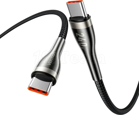 Photo de Cable Vention USB-C M/M 1.2m 240W (Noir)