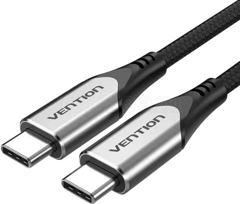 Photo de Cable Vention USB-C M/M 1.5m 60W (Gris)