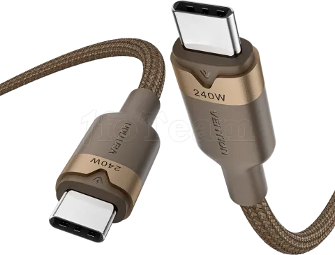 Photo de Cable Vention USB-C M/M 1m 240W (Marron)