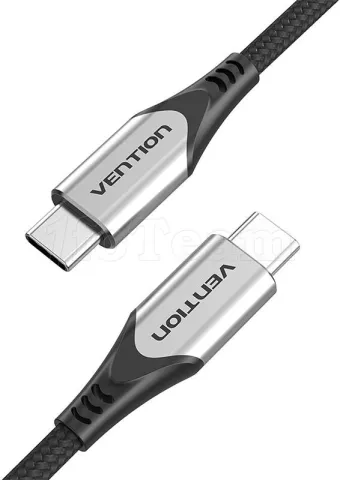 Photo de Cable Vention USB-C M/M 1m 60W (Noir/Gris)