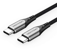 Photo de Cable Vention USB-C M/M 2m 60W (Gris)