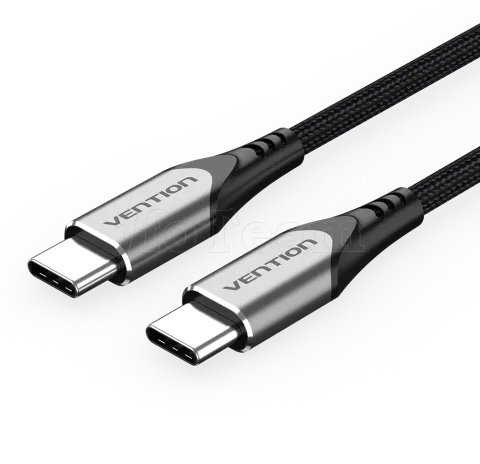 Photo de Cable Vention USB-C M/M 2m 60W (Gris)