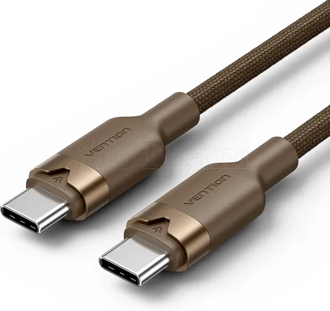 Photo de Cable Vention USB-C M/M 2m 60W (Marron)