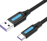 Photo de USB Type A - Type C M/M 5A 0,5m
