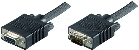 Photo de Cable VGA Dexlan 5m M/F (rallonge)