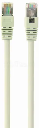 Photo de Câble/Cordon réseau CableXpert RJ45 Catégorie 6 FTP (F/UTP) Droit 2m (Gris)