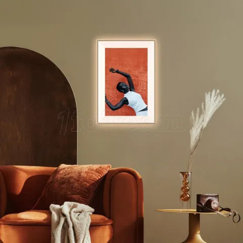 Photo de Cadre photo Numérique Lexar Pexar Starlight 15,6" tactile (Beige)