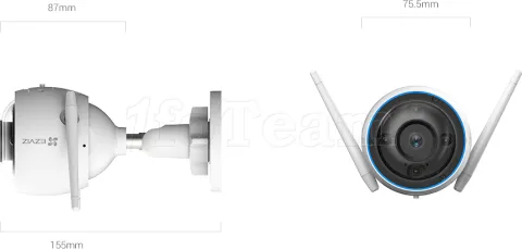 Photo de Caméra extérieur Ezviz H3C 2K (Blanc)