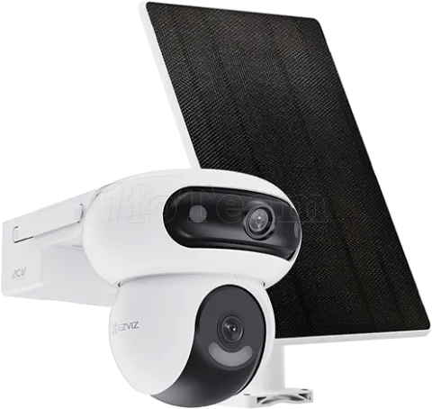 Photo de Caméra extérieure Ezviz Kit HB90x Double Objectif 4G (Blanc)