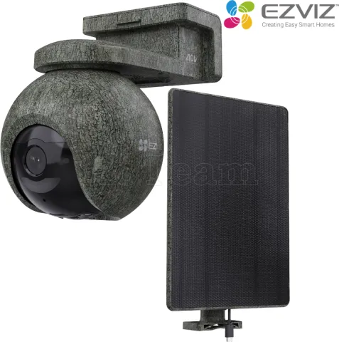 Photo de Caméra extérieure IP Ezviz EB8 Pro Ranger avec panneau solaire