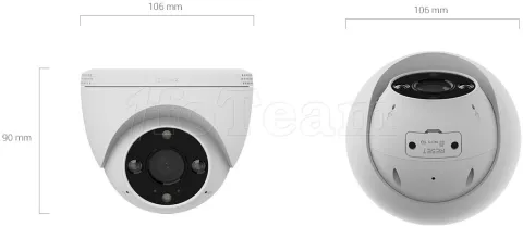 Photo de Caméra extérieure IP Ezviz H4 2K (Blanc)