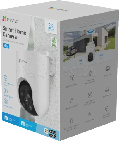 Photo de Caméra extérieure IP Ezviz H8C 2K (Blanc)