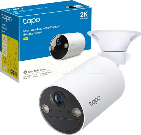 Photo de Caméra intérieure/extérieure IP TP-Link Tapo TC82 (Blanc)
