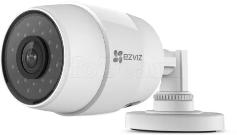 Photo de Caméra IP extérieur Ezviz C3C - Wifi - IR 30m (Blanc)