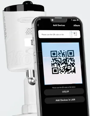 Photo de Caméra IP extérieur Reolink Argus B320 avec panneau solaire