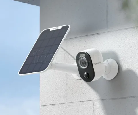 Photo de Caméra IP extérieur Reolink Argus B330 avec panneau solaire