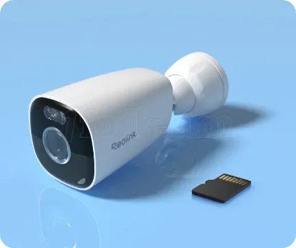 Photo de Caméra IP extérieur Reolink ARGUS Series B340 avec panneau solaire