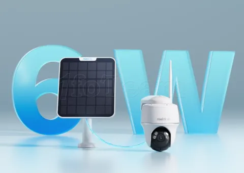 Photo de Caméra IP extérieur Reolink ARGUS Series B440 avec panneau solaire + 64Gb