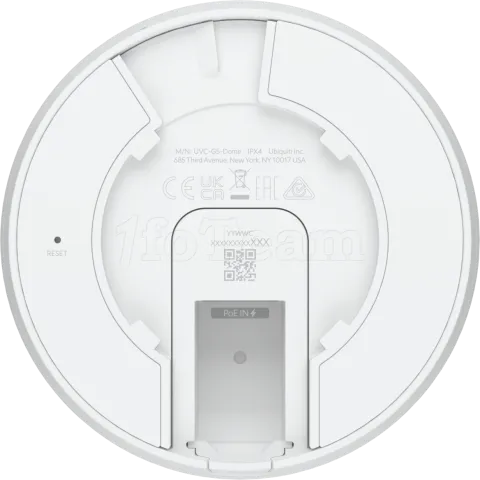 Photo de Caméra IP extérieur Ubiquiti G5 Dôme 2K - IR 10m (Blanc)