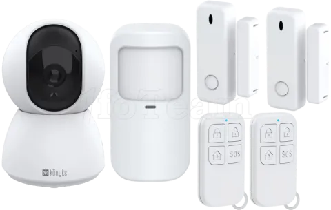 Photo de Caméra IP intérieur  Konyks Pack Sécurité KO338690 (Blanc)