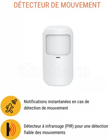 Photo de Caméra IP intérieur  Konyks Pack Sécurité KO338690 (Blanc)