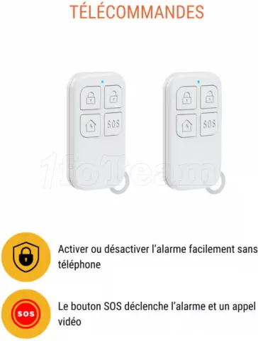 Photo de Caméra IP intérieur  Konyks Pack Sécurité KO338690 (Blanc)