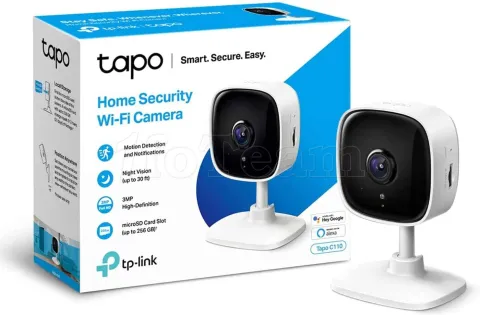 Photo de Caméra IP intérieur TP-Link Tapo C110 Wifi - IR 9m (Blanc)