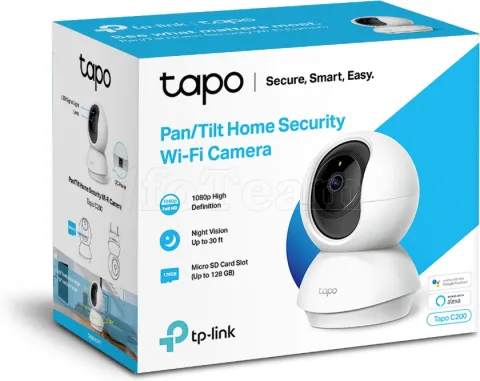 Photo de Caméra IP intérieur TP-Link Tapo C200 Wifi - IR 9m (Blanc)