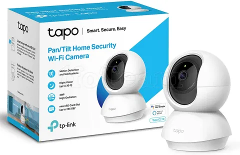 Photo de Caméra IP intérieur TP-Link Tapo C210 Wifi - IR 9m (Blanc)