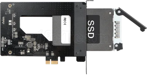 Photo de Carte Controleur PCIe 2.0 Icy Dock ToughArmor MB839SP-B pour 1x 2,5" amovible