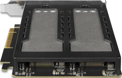 Photo de Carte Controleur PCIe 4.0 Icy Dock ToughArmor MB842MP-B pour 2x M.2 NVMe amovibles
