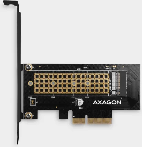 Photo de Carte Controleur PCIe Axagon PCEM2-N - SSD M.2
