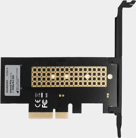 Photo de Carte Controleur PCIe Axagon PCEM2-N - SSD M.2