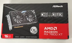 Photo de Carte Graphique AMD ASRock Radeon RX 7800 XT Challenger OC 16Go - SN G9LVBA000844 - ID 222250