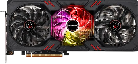 Photo de Carte Graphique AMD ASRock Radeon RX7600 Phantom Gaming OC 8Go