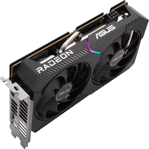 Photo de Carte Graphique AMD Asus Radeon RX 6500 XT Dual OC 4Go