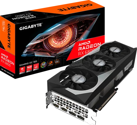 Photo de Carte Graphique AMD Gigabyte Radeon RX 6800 Gaming OC 16Go